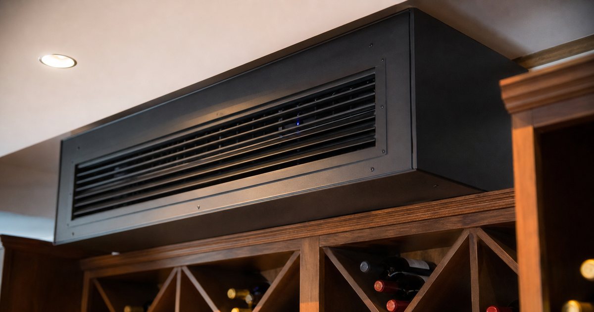 How do you choose between passive and active cooling for a wine cellar?